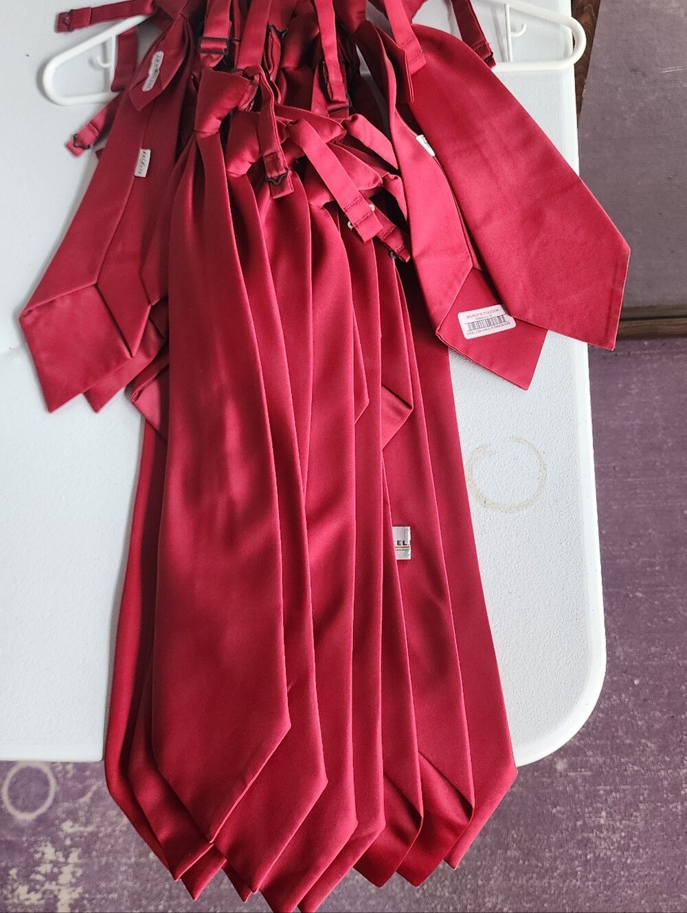 Kids/Mens Neck Ties - Red .....Qnty 20